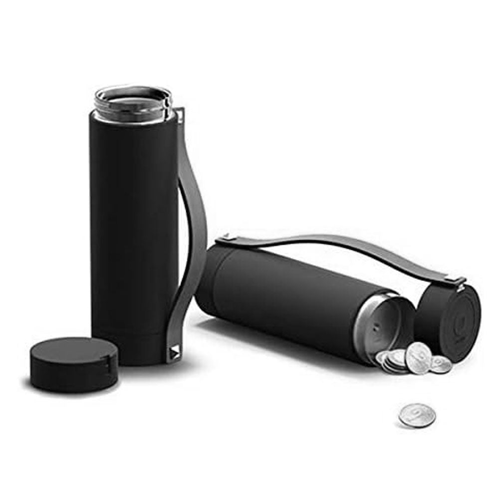 Termo De Viaje Asobu - Clutch&go LA16, 410 Ml Con Compartimiento Secreto - Floral