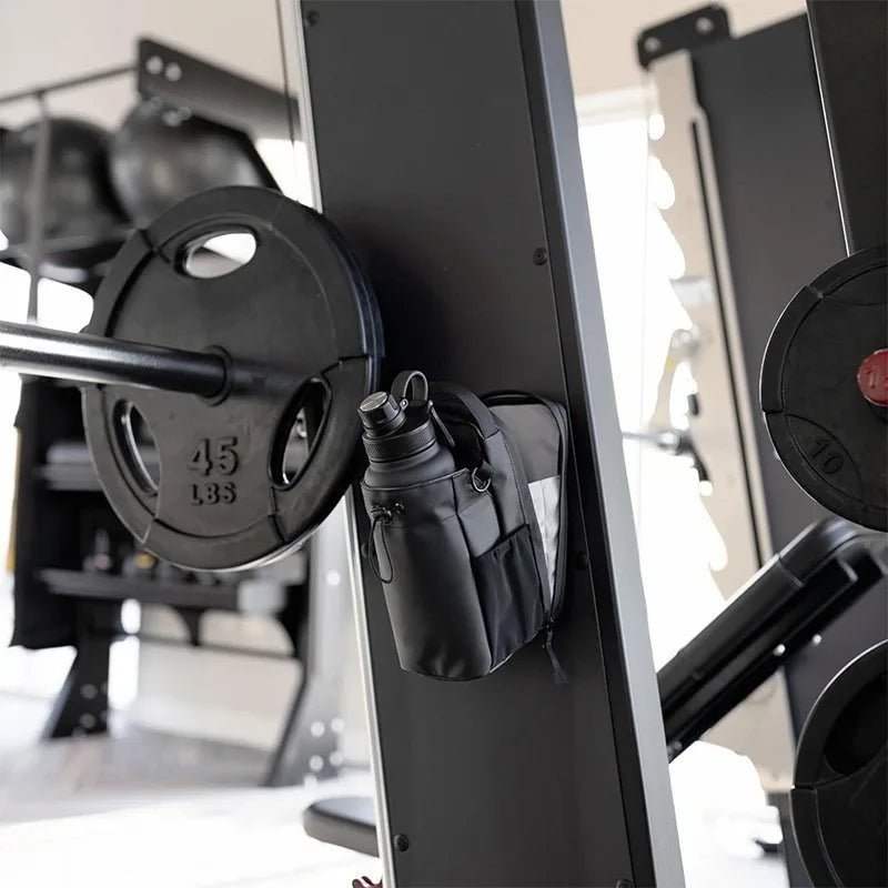 Bolsa de agua con ventosa magnética para fitness, gran capacidad, ideal para gimnasio y bandolera. - SUIZA + XTREME