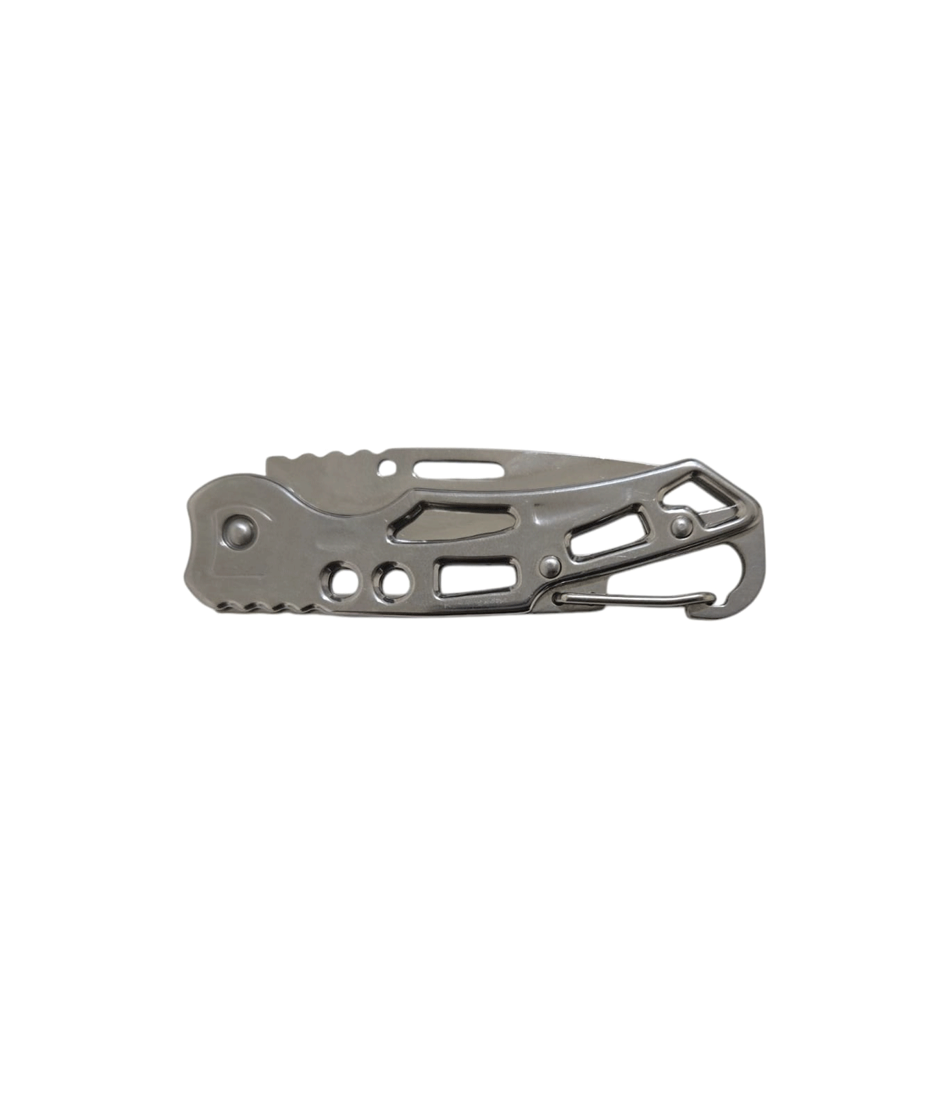 Elegante Navaja Marca S+x Plegable De Acero Inoxidable - Plata