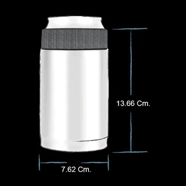 Portalatas Marca Grizzly Bote Tradic De 355 Ml 100% Original