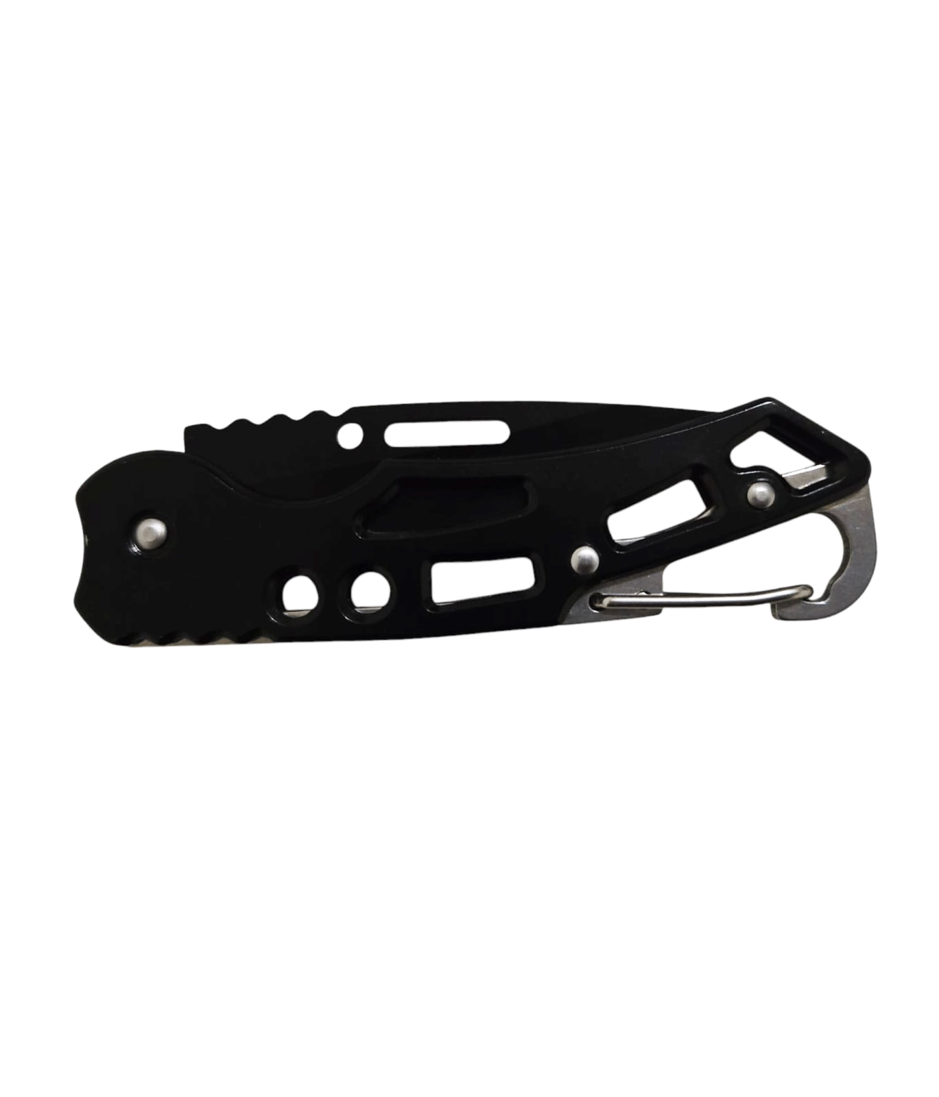 Elegante Navaja Marca S+x Plegable De Acero Inoxidable - Negra