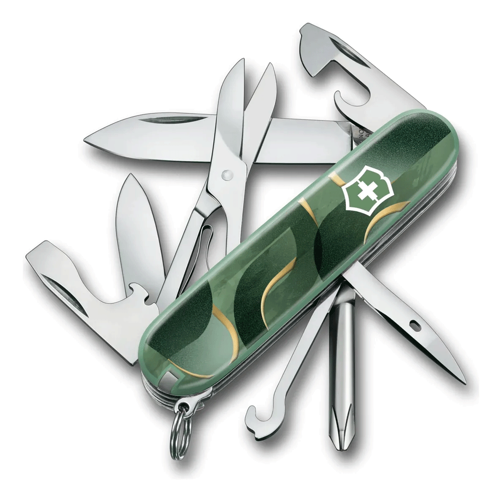 Victorinox Navaja Super Tinker Jade, Día Del Padre 2025 - Verde Musgo