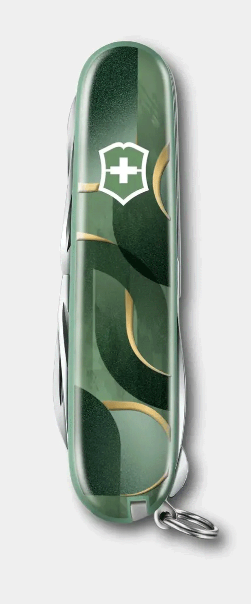 Victorinox Navaja Super Tinker Jade, Día Del Padre 2025 - Verde Musgo