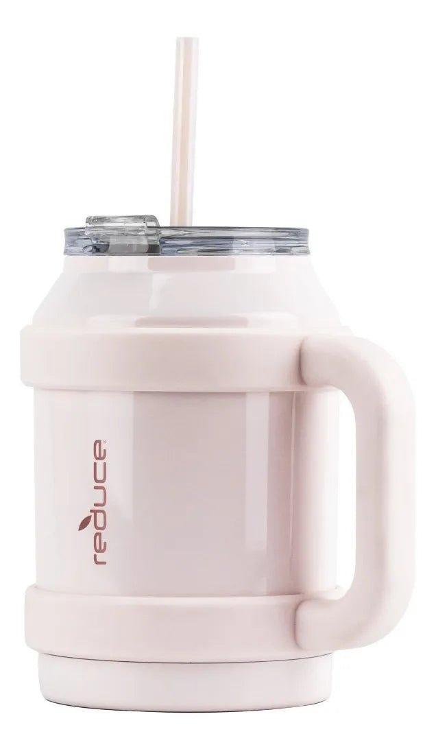 Termo Reduce Cold - 1 Mug 50oz (1478ml) Con Agarradera 36 Hrs - Rosa Pastel - SUIZA + XTREME