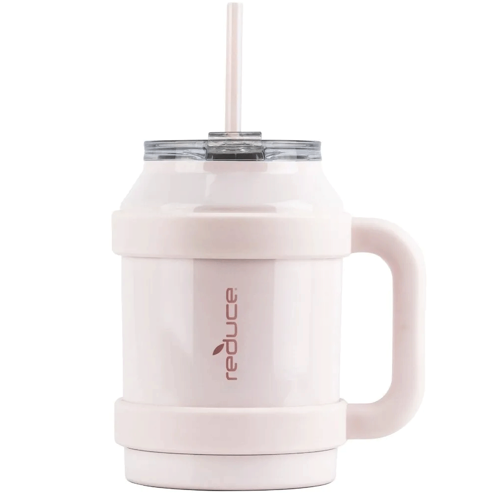 Termo Reduce Cold - 1 Mug 50oz (1478ml) Con Agarradera 36 Hrs - Rosa Pastel - SUIZA + XTREME
