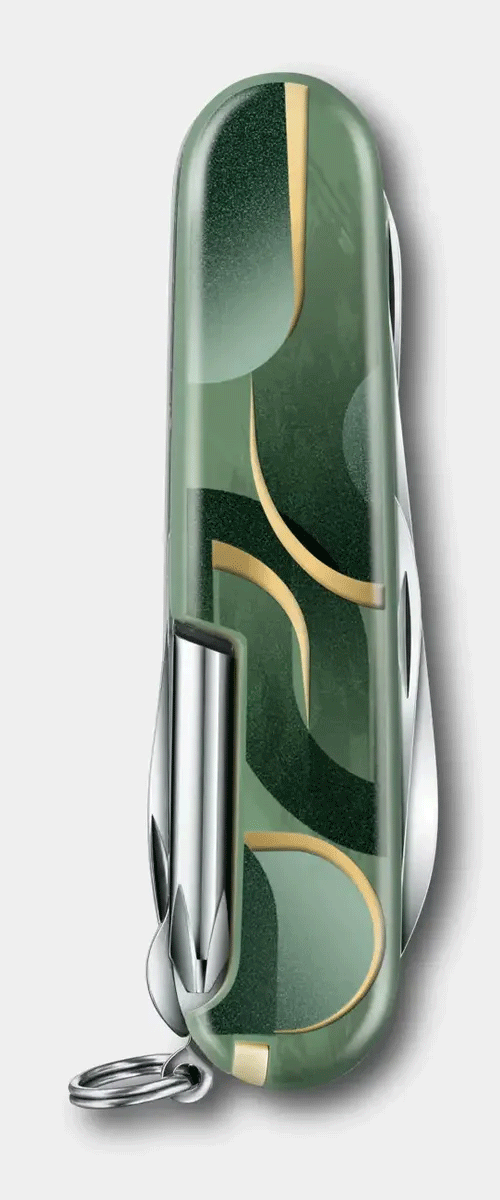 Victorinox Navaja Super Tinker Jade, Día Del Padre 2025 - Verde Musgo