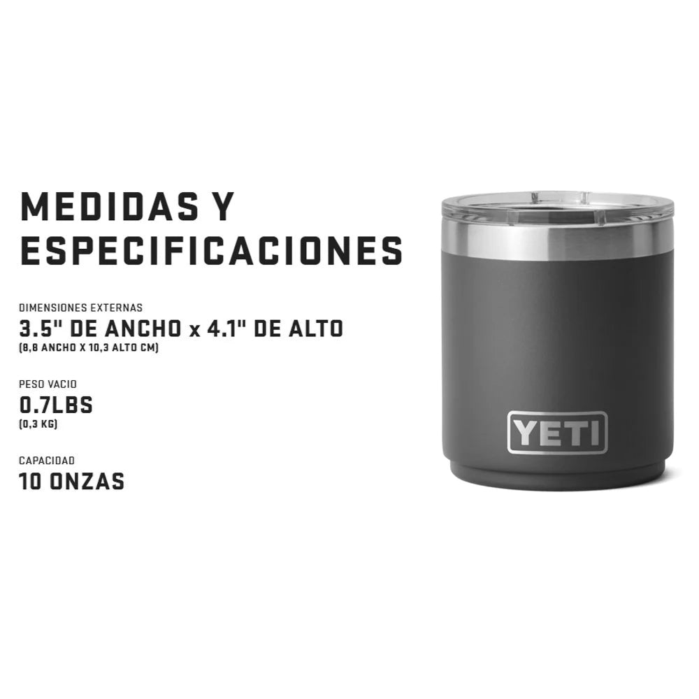 Termo Yeti Rambler Lowball 10 Oz / 295 ml - Color CAMP GREEN
