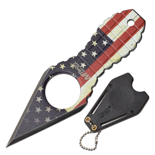 Cuchillo Para Cuello Con Funda Mtech Usa - Mt-588f