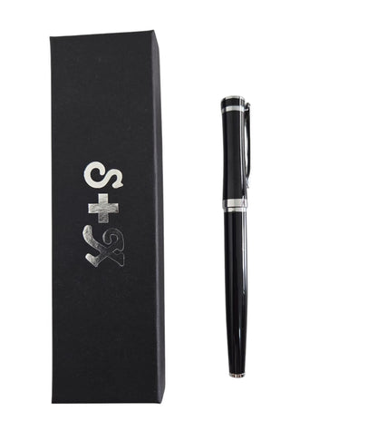 Bolígrafo Pluma en estuche S+X - Negro