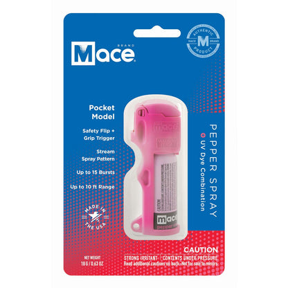 Spray De Pimienta Bolsillo Tinte Uv Mace 80740 Rosa Intenso