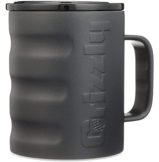 Taza Termica Grizzly Grip Camp Cup Doble Pared Al Vacio color charcoal