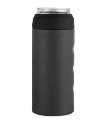 Portalatas Marca Grizzly Charcoa Grip Slim Bote Delgado 12oz
