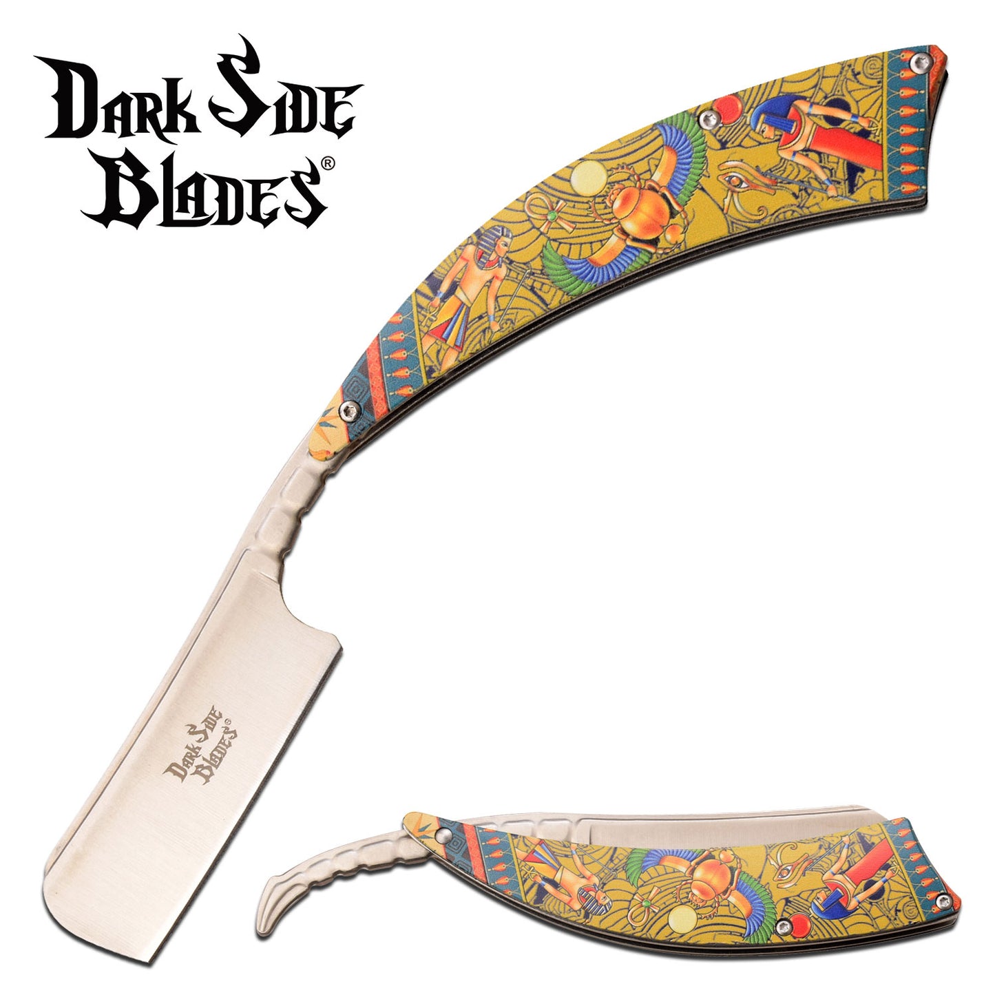 Navaja Barbero Para Afeitar Dark Side Blades Egipcia Ds-082eg