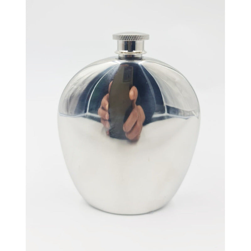 Licorera Acero Inoxidable 6 Oz De Alta Calidad Muy Elegante