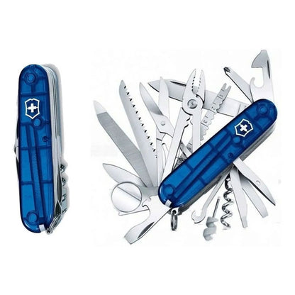 Navaja Victorinox Swisschamp, Funda Nylon Y Cordon + Grabado