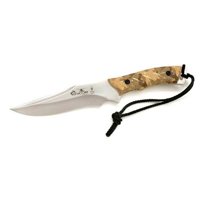 Cuchillo Táctico Muela Typhoon-desi Camuflaje 15 Cm De Hoja