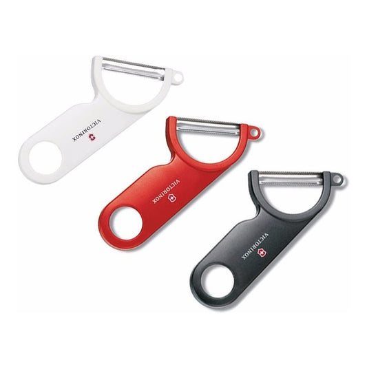 Paquete De 3 Pelapapas Marca Victorinox Rojo, Blanco Y Negro