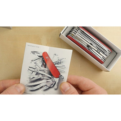 Navaja Victorinox Swiss Champ Roja 33 Usos 1.6795