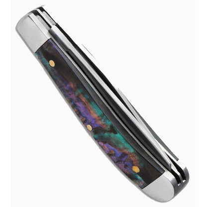 Navaja De Bolsillo Imperial Schrade Pequeña D 2  Hojas Morad