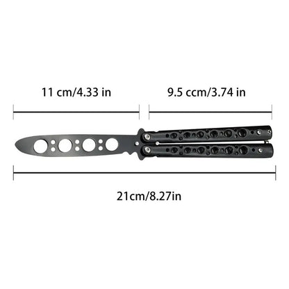 Cuchillo Navaja Tactica De Entrenamiento Mariposa Balisong