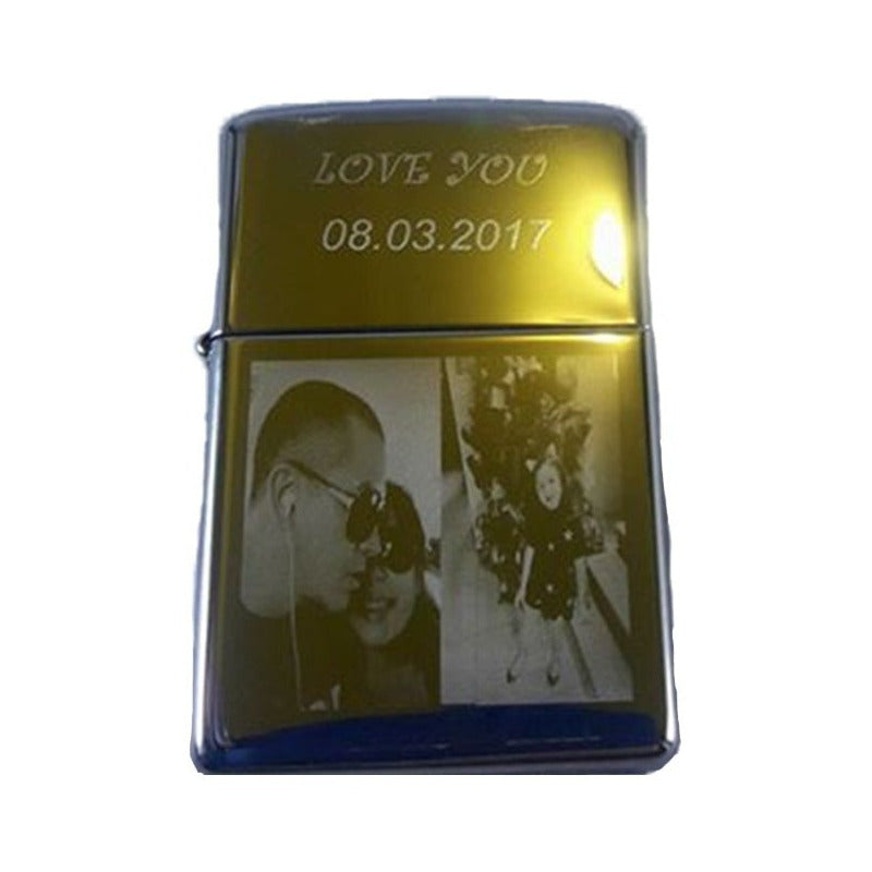 Paquete Zippo Personalizado Cualquier Imagen, Logo, Nombres