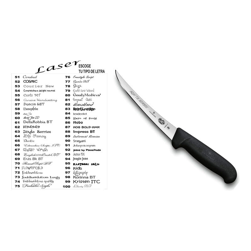 Cuchillo Victorinox De Cocina Para Deshuesar 15cm + Grabado