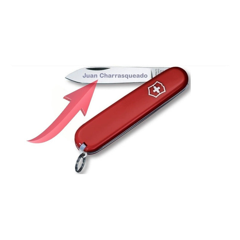 Navaja Swisschamp Victorinox+funda Nylon +cordon Vx+grabado