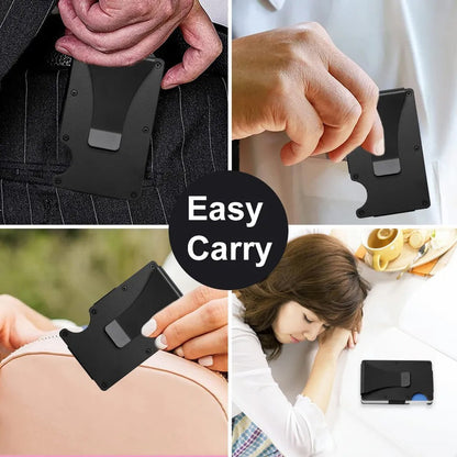 Money Clip Color Plata P/tarjetas Y Billetes Envío Gratis