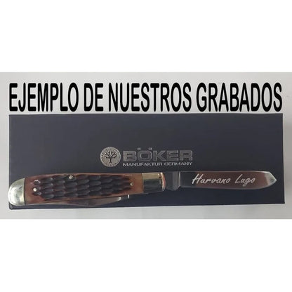 Personalización De Navaja C/nombre O Logo Grabado Permanente