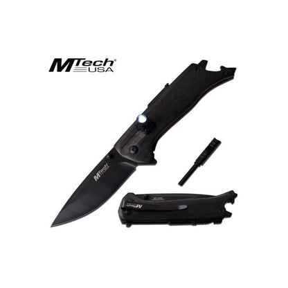 Mt1082bk Mtech Linerlock Navaja De Bolsillo Negra