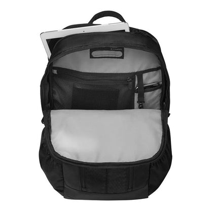 Mochila Altmont Slimline Laptop Backpack Victorinox 606739 Color Negro Diseño De La Tela Liso
