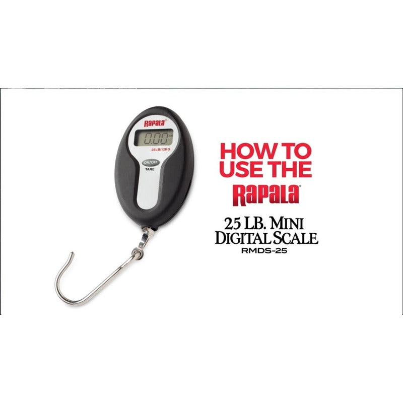 Mini Bascula Digital Rapala De 25lbs/12kg