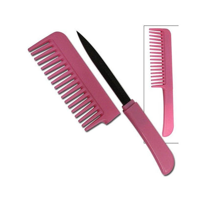 Navaja Discreta Dentro De Peine Excelente Defensa Personal