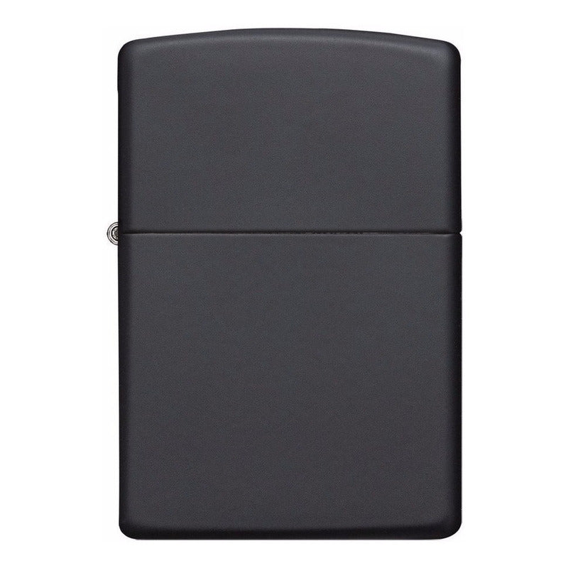 Paquete Zippo Negro Matte / Personalizado Nombre Logo