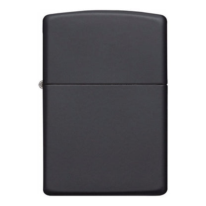 Paquete Zippo Negro Matte / Personalizado Nombre Logo