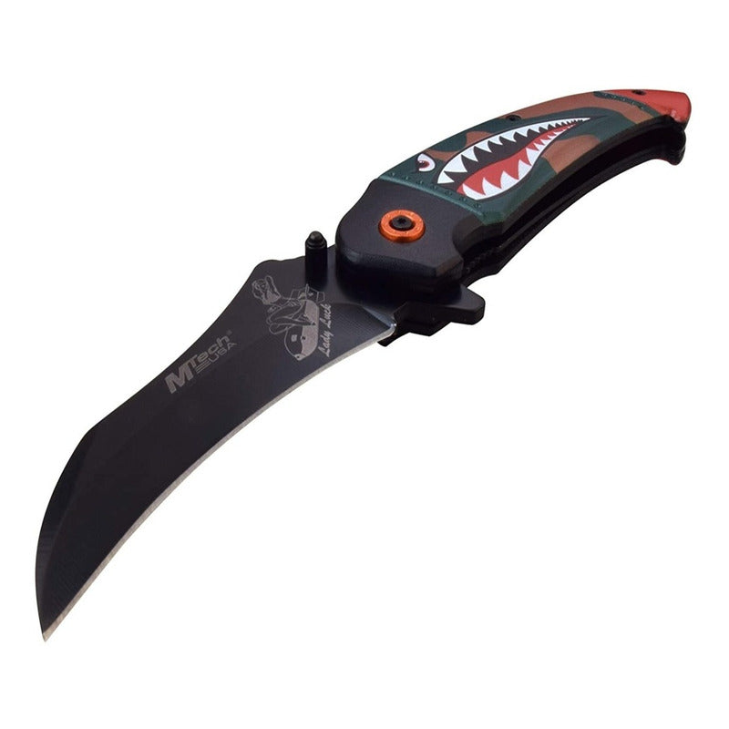 Cuchillo Asistido Por Resorte Mtech Mt-a1130gn