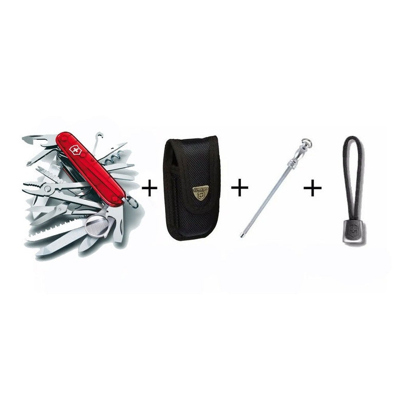 Navaja Swischamp Victorinox 1.6795.t Funda+minichaira+cordon