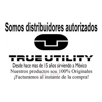 Navaja Plegable Modern Key True Utility De Bolsillo, Naranja