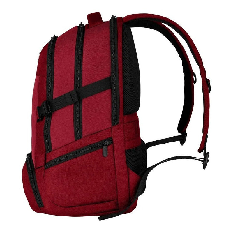 Victorinox Mochila Vx Sport Evo Deluxe, Color Rojo / Negro