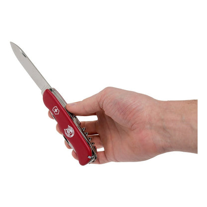 Navaja Victorinox Equestrian Rojo12 Funciones 0.8583 Con grabado Laser en Hoja
