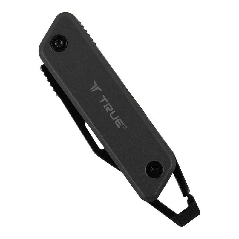 Navaja Plegable Modern Key True Utility De Bolsillo Gris