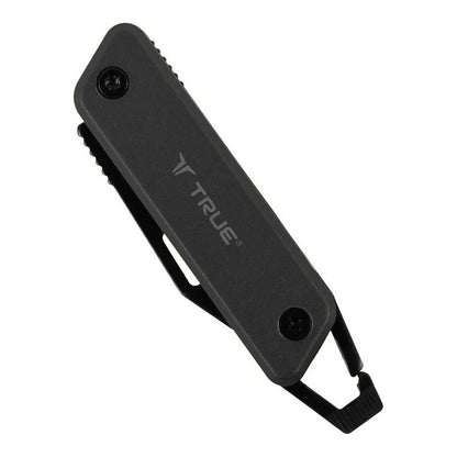 Navaja Plegable Modern Key True Utility De Bolsillo Gris