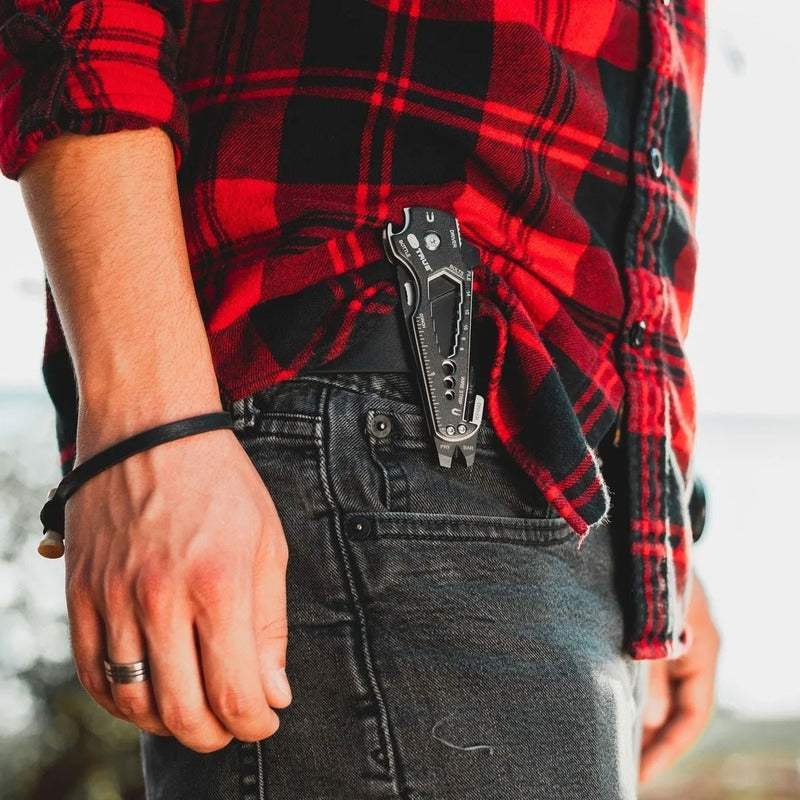 Navaja Plegable Smartknife+ True Utility De Bolsillo Tu6869