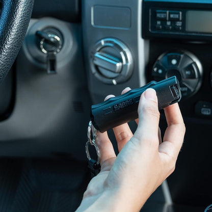 Gas Sabre Llavero Pepper Spray Color A Elegir Color Negro