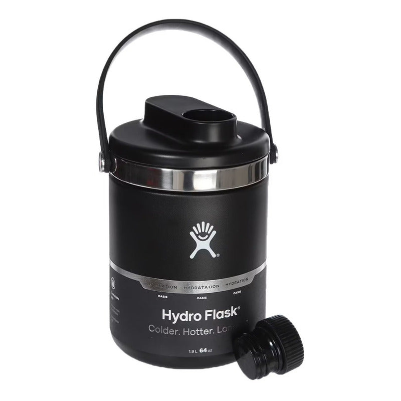 Termo Hydro Flask Oasis Con Doble Tapa 1.893 Lt / 64 Oz