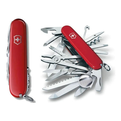 Navaja Victorinox Swisschamp, Funda Nylon Y Cordon + Grabado