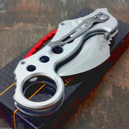 Navaja Tac Force Karambit Claw Asistida Por Resor 3 Colores