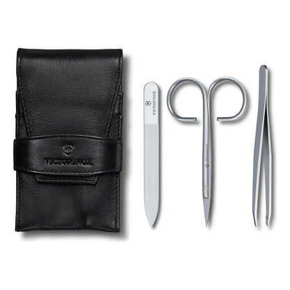 Set De Manicura Victorinox® De Lujo Con Estuche De Piel