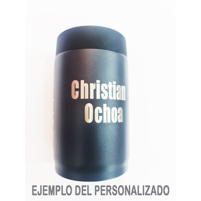 Portalatas Marca Grizzly Bote Tradic De 355 Ml Personalizado