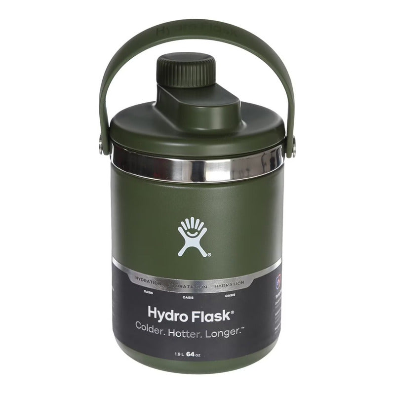 Termo Hydro Flask Oasis Con Doble Tapa 1.893 Lt / 64 Oz
